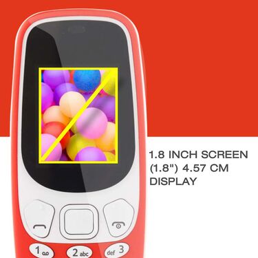 I Kall K3310 Feature Phone with Free Digital Watch