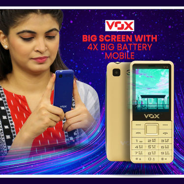 Vox Big Screen with 4x Big Battery Mobile (V14)